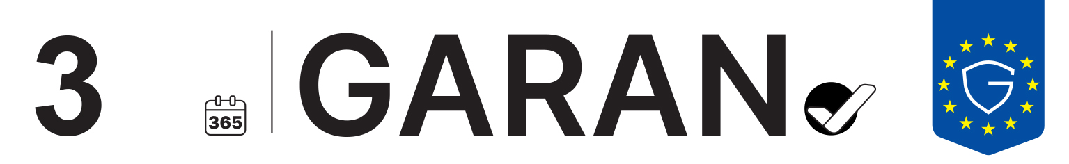 Garantie 3 ani