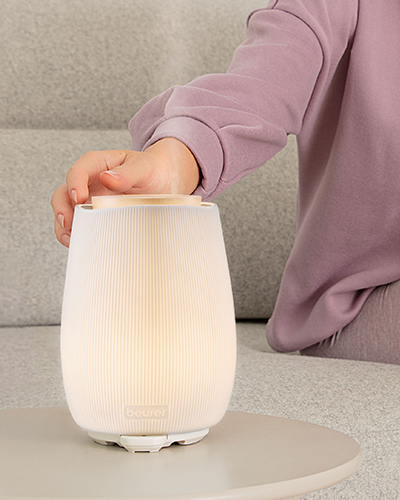 pulverizator arome cu lumina LED