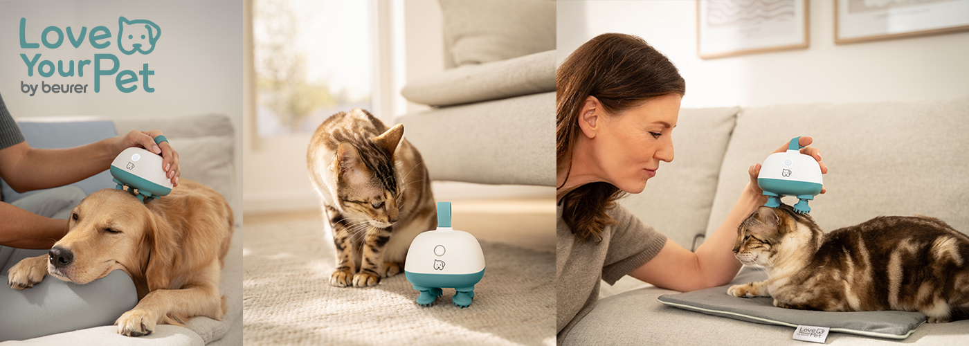 aparat de masaj pentru animalele de companie