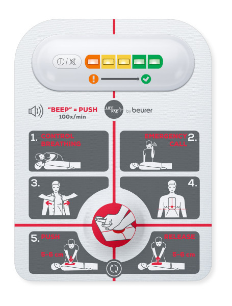 Beurer LifePad® de la Beurer - ajutor pentru resuscitare