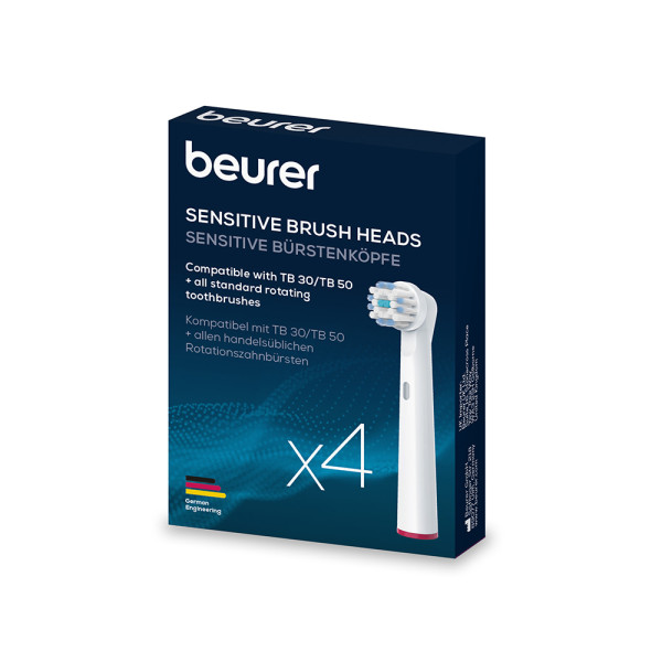 Beurer 4 x Capete de perie Sensitive Rezerve TB15, TB30, TB50 -  33