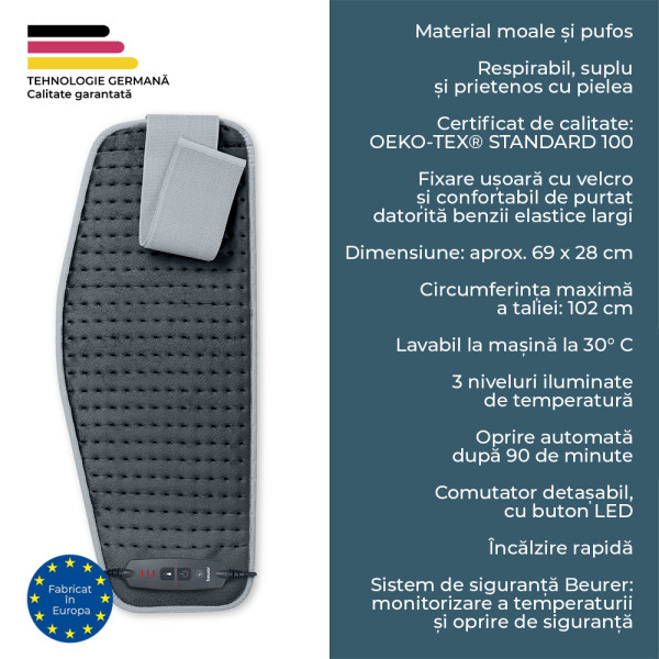 Beurer Beurer HK 60 Perna electrica multifunctionala, spate, abdomen, gat -  33