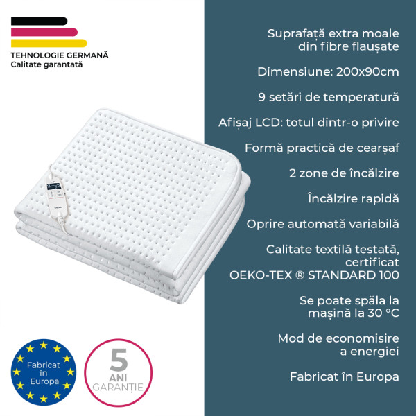 Beurer Beurer UB 101 Saltea electrică tip cearșaf -  33