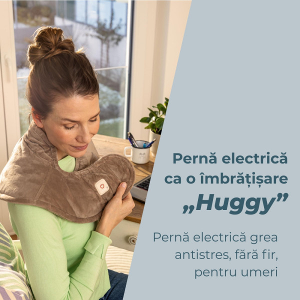 Beurer Beurer HK 165 Perna electrica pentru umeri cu acumulator, maro Taupe  -  33