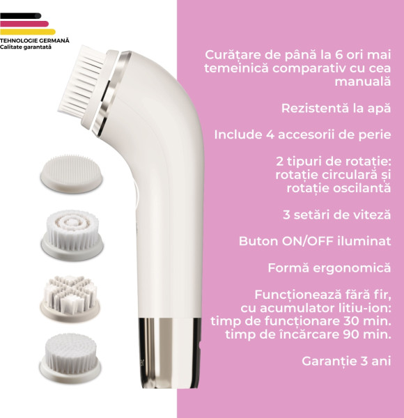 Beurer FC 97 Perie faciala rotativa Pureo Fresh Glow -  33