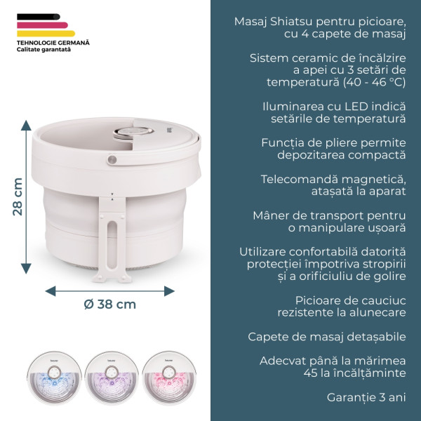 Beurer FB 55 Cadita de picioare cu masaj Shiatsu -  33