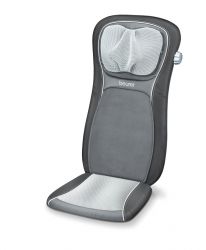  Husa de scaun pentru masaj shiatsu MG260 HD 2 in 1 (negru)